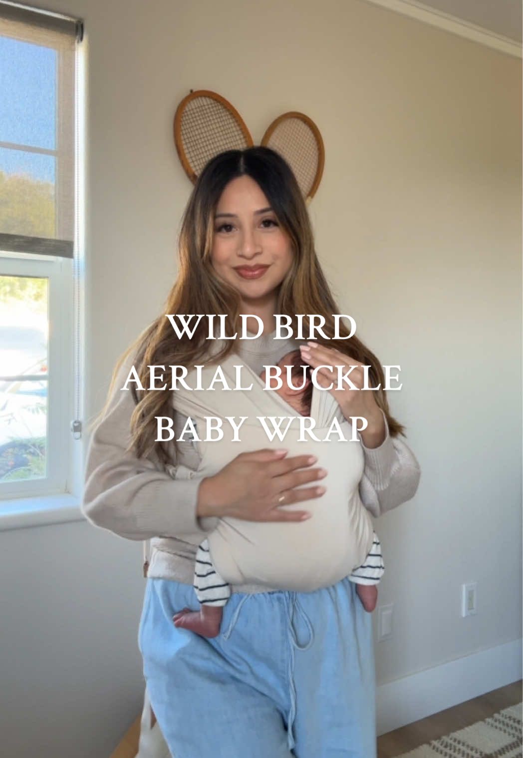 TikTok post by @dizzzymissslizzzy for WildBird. Caption reads: [...] specifically for newborns😍 The @Wildbird....