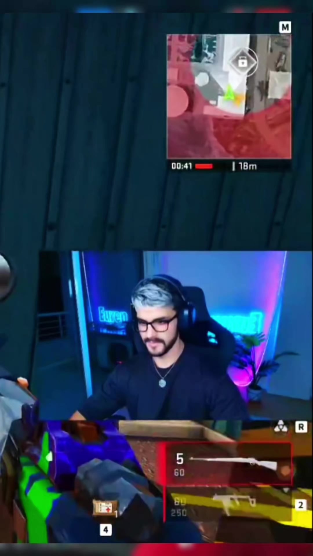 TikTok post by @tryhard9z1 for Strike. Caption reads: [...] 2V2 YUTA Y EUREN VS TRYHARD Y....