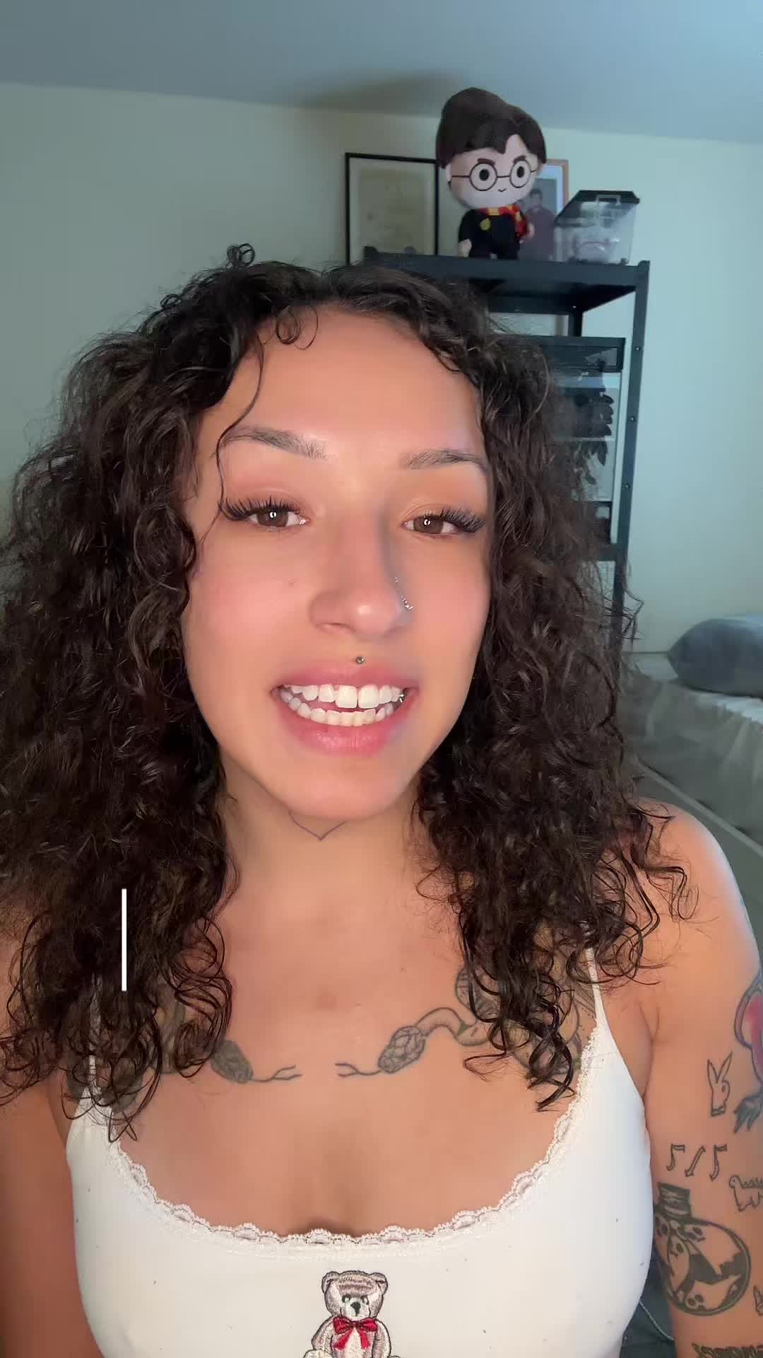TikTok post by @jorlala for Sacheu. Caption reads: thank you @SACHEU Beauty US  💋 #SACHEUBeauty....
