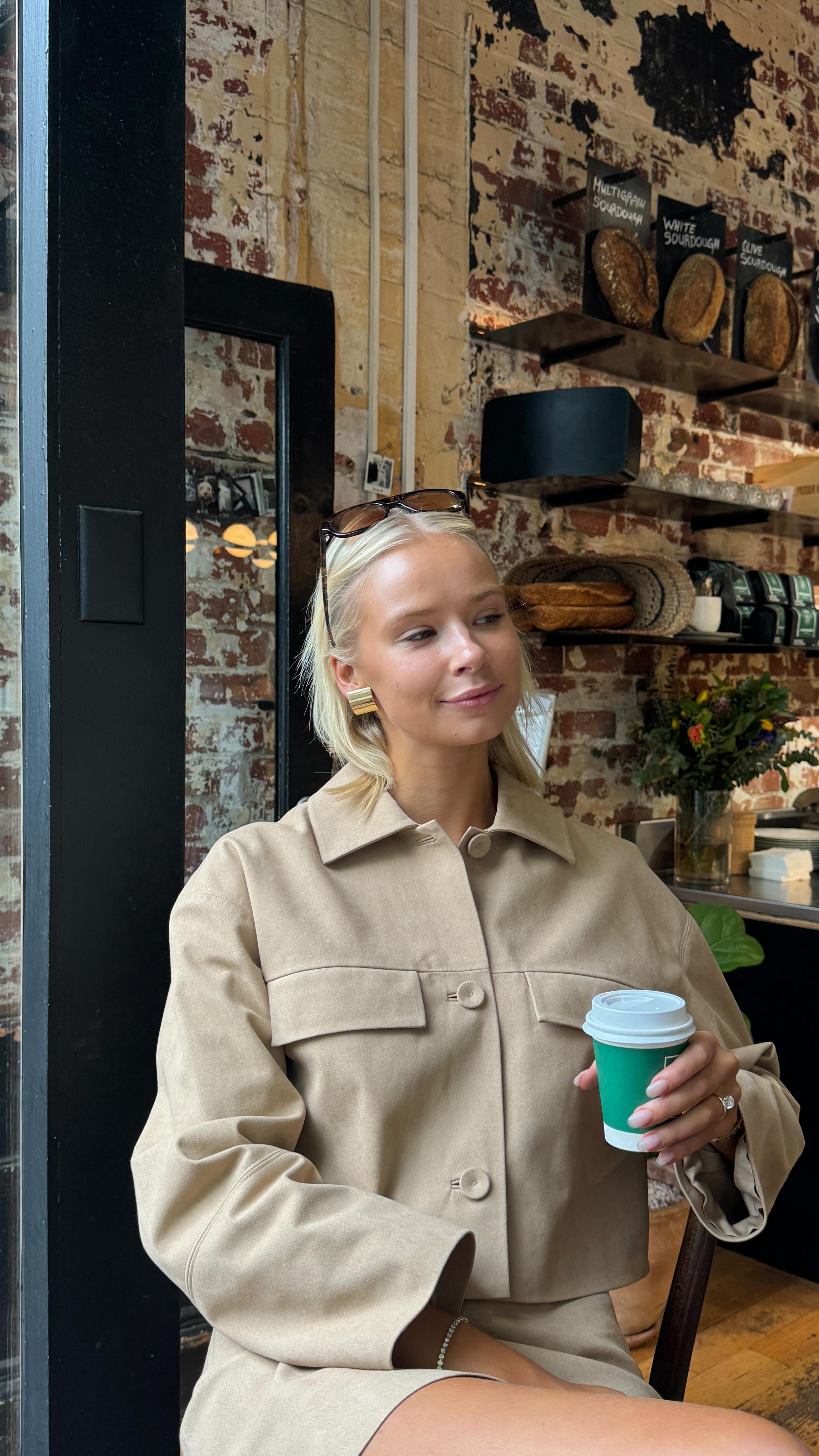 Instagram post by @annalisedalins_ for Witchery. Caption reads: No matter where you’re watching the football from....