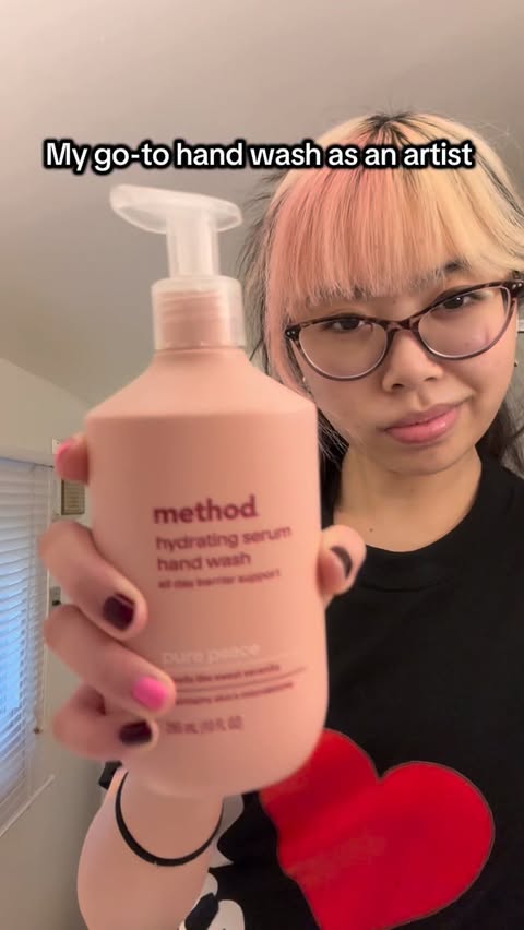 Instagram post by @meiaurt for method. Caption reads: My go-to hand wash with @methodproducts....