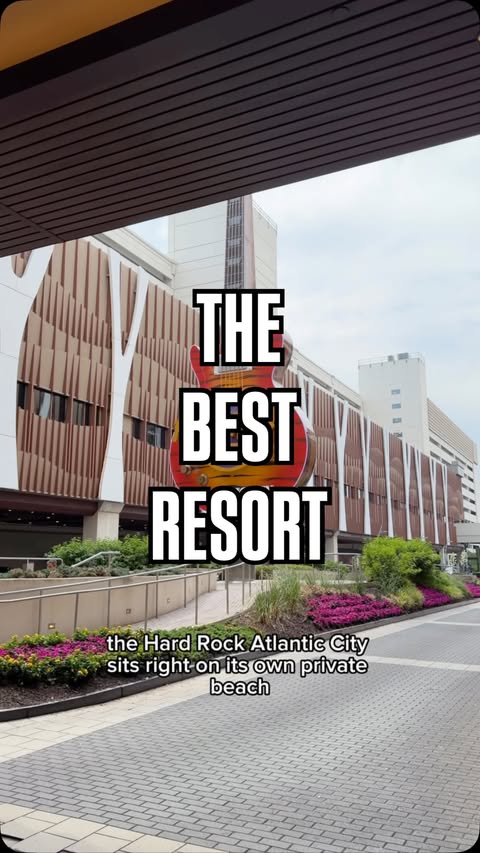 Instagram post by @jeffrey_in_nyc for Hard Rock. Caption reads: [...] BEST resorts I’ve been to featuring....