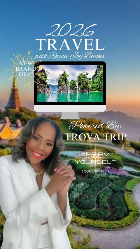 Instagram post by @reynajoy for TrovaTrip. Caption reads: [...] 𝐃𝐄𝐀𝐋 𝐏𝐀𝐑𝐓𝐍𝐄𝐑𝐒𝐇𝐈𝐏 WITH....