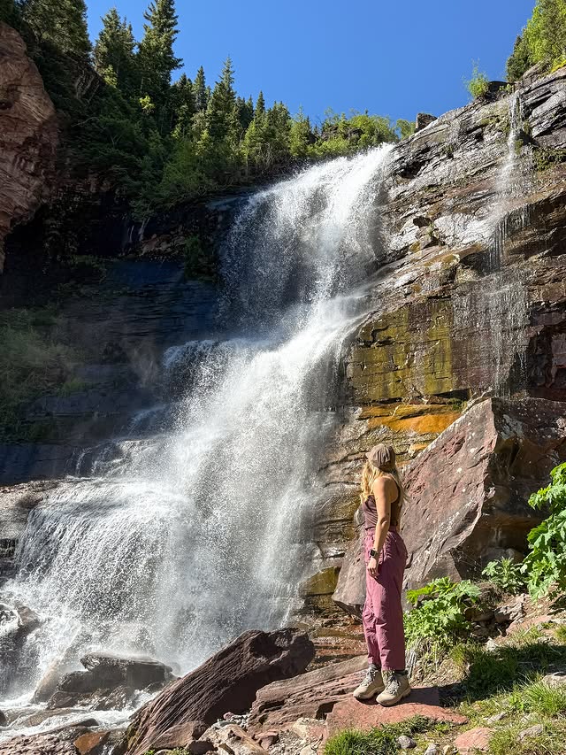 Instagram post by @wanderful_em for AllTrails. Caption reads: [...] You can find the full trail details on....