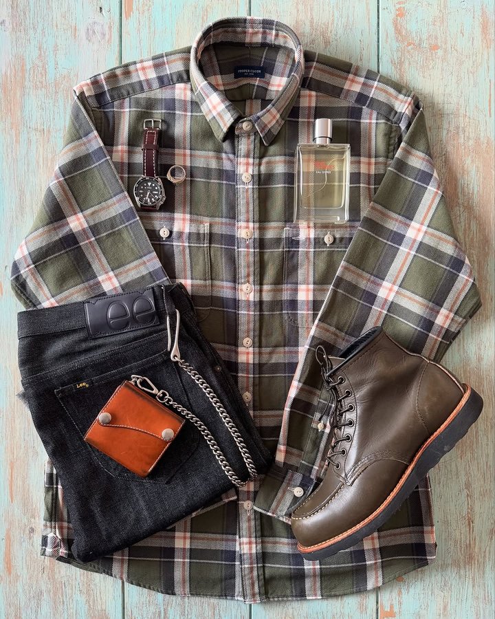 Instagram post by @joey_sam_blue for Red Wing Heritage. Caption reads: Heritage style Friday with my latest addition this....