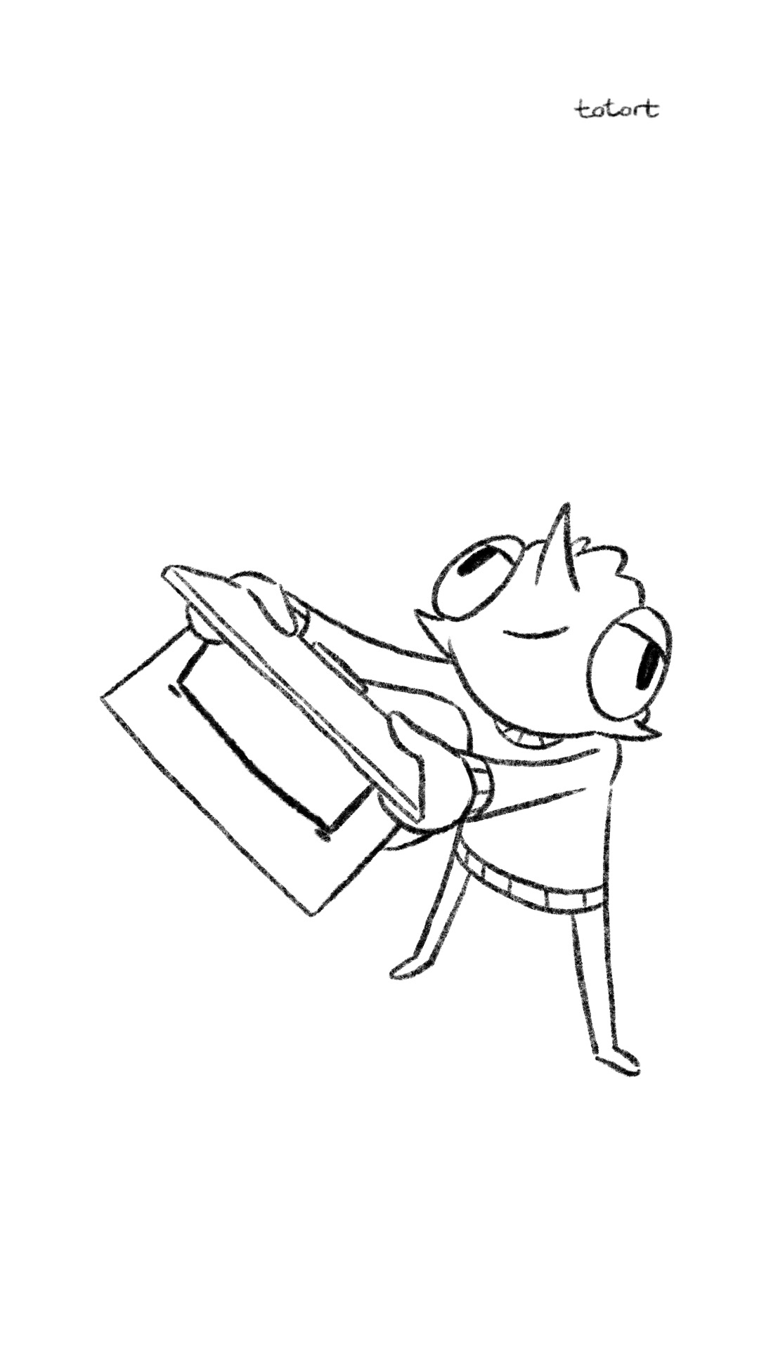 TikTok post by @_totort_ for HUION. Caption reads: [paid partnership]  I was desperately searching....