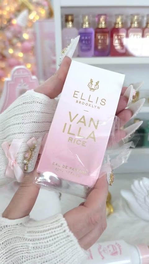Instagram post by @glamfragranceaddict for ELLIS BROOKLYN. Caption reads: [...] cruelty-free fragrance brands,....