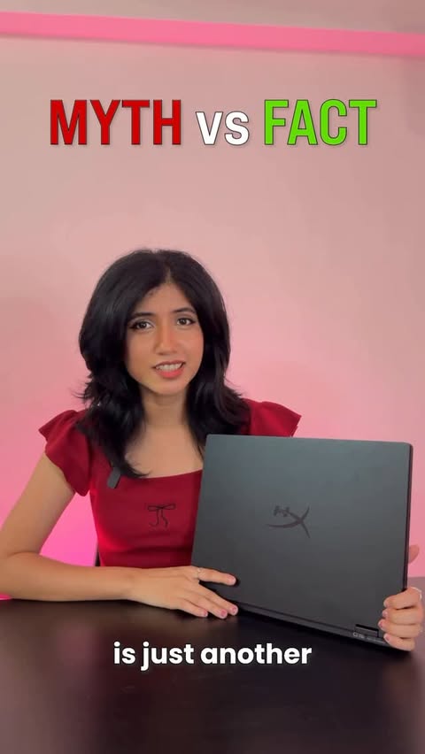 Instagram post by @xyaalive for HyperX. Caption reads: Think HyperX OMEN 15 is just another gaming....
