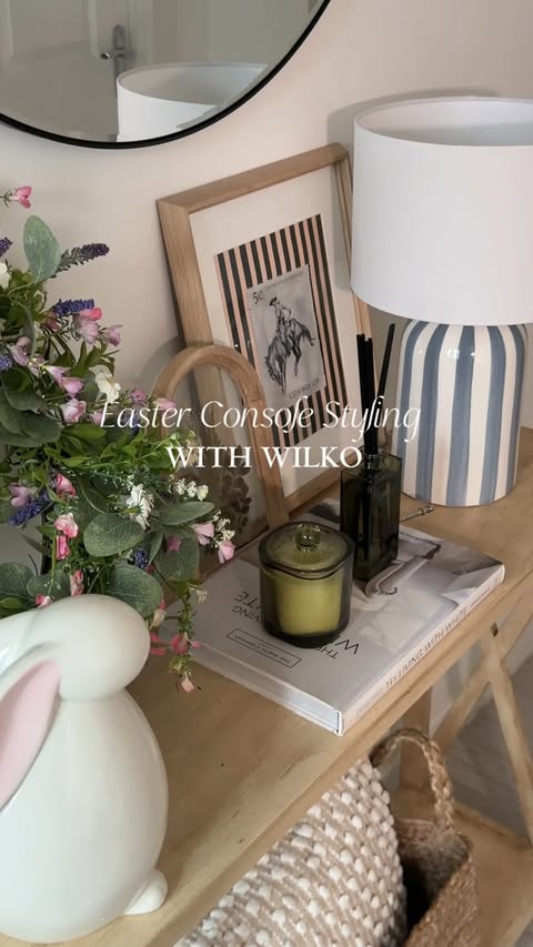 Instagram post by @insideourhomeno.50 for Wilko. Caption reads: [...] see when you walk in 🩷 🛒Shop online at....