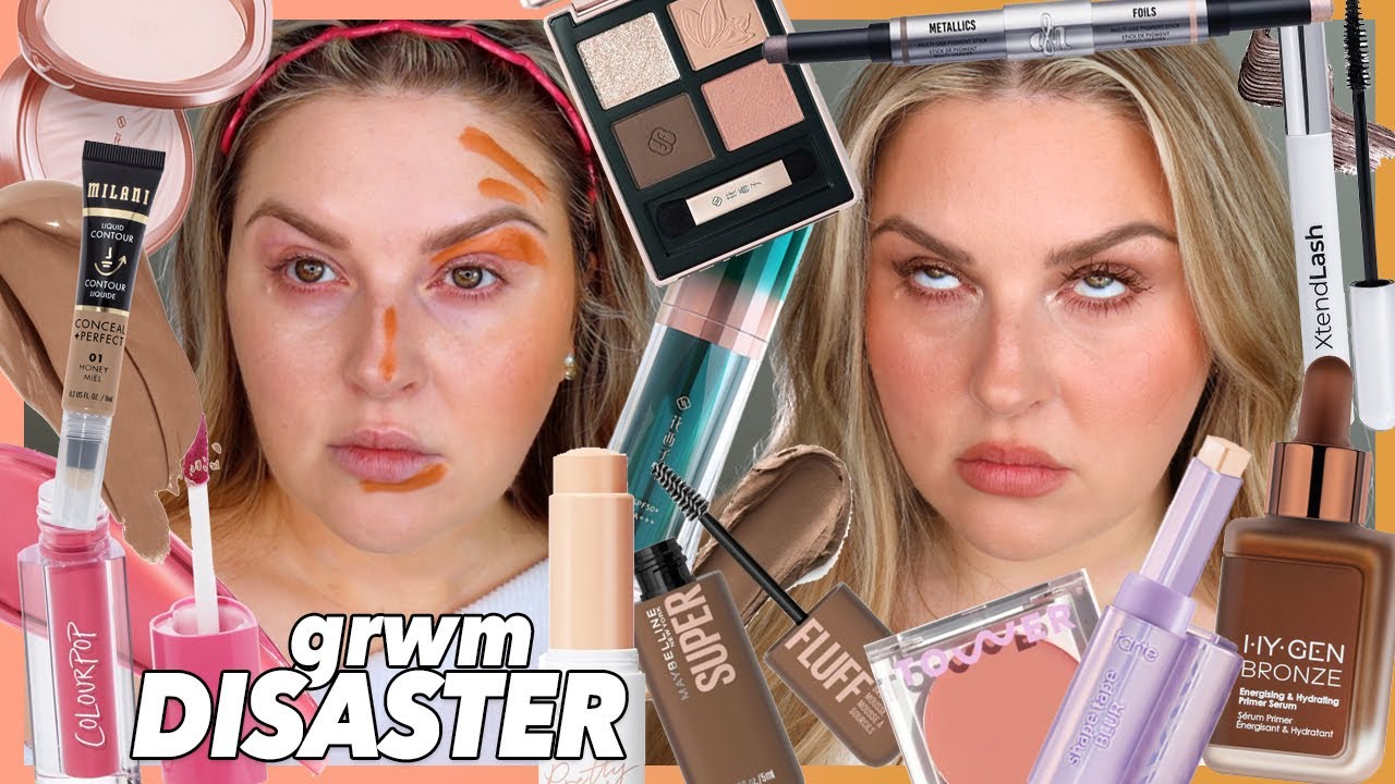 YouTube post by @shaaanxo for OFRA Cosmetics. Caption reads: FULL FACE FIRST IMPRESSIONS 🤦🏼‍♀️ a disaster of....