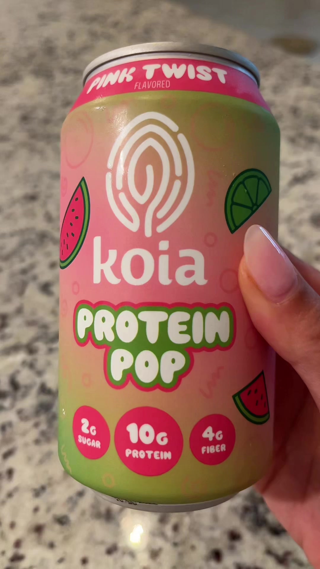 TikTok post by @vbruno35 for Koia. Caption reads: [...] pop?!? You really outdid yourself @drinkkoia....