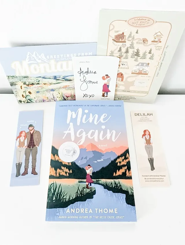 Instagram post by @honeybee.reads for BookSparks. Caption reads: 💫🌻𝓑𝓸𝓸𝓴 𝓡𝓮𝓿𝓲𝓮𝔀🌻💫 Mine Again is book 1....