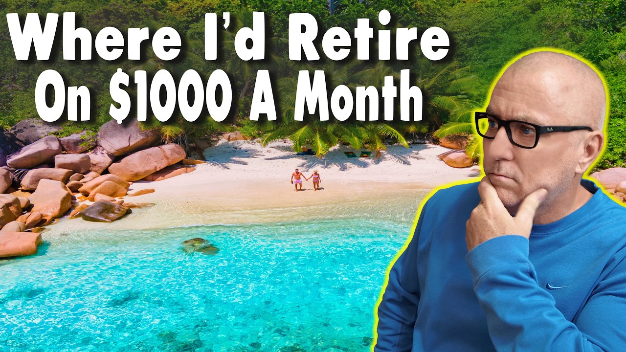 YouTube post by @WorldAccordingToBriggs for Magic Spoon. Caption reads: Where Smart Americans are Retiring to in 2026.