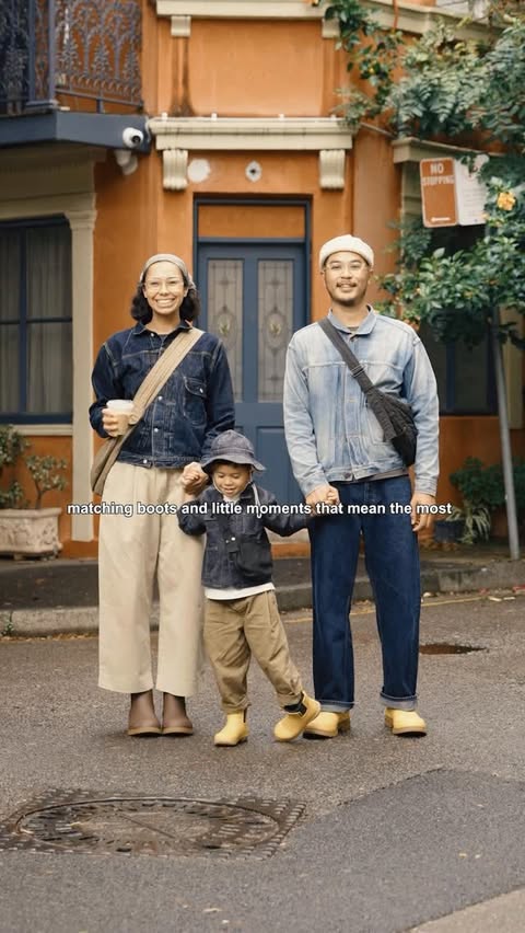 Instagram post by @vasitii for Merry People. Caption reads: Matching @merrypeople boots and the little moments....
