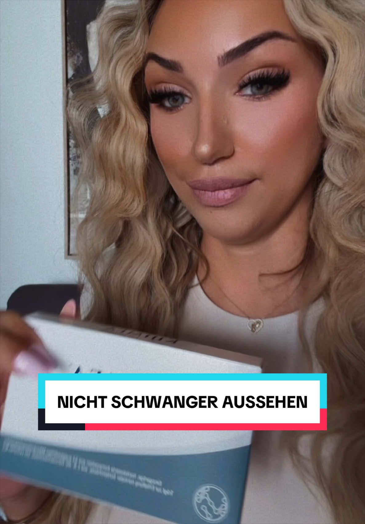 TikTok post by @liyanalabeautyy for Kijimea. Caption reads: [...] 👋 Schwanger aussehen ! #sommerfigur....
