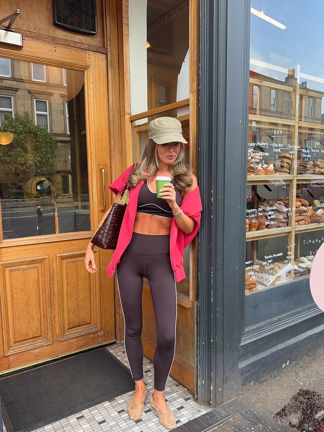Instagram post by @molly.mcfarlane for LILYSILK. Caption reads: Tuesday in @lilysilk 💞 ad #LILYSILK....