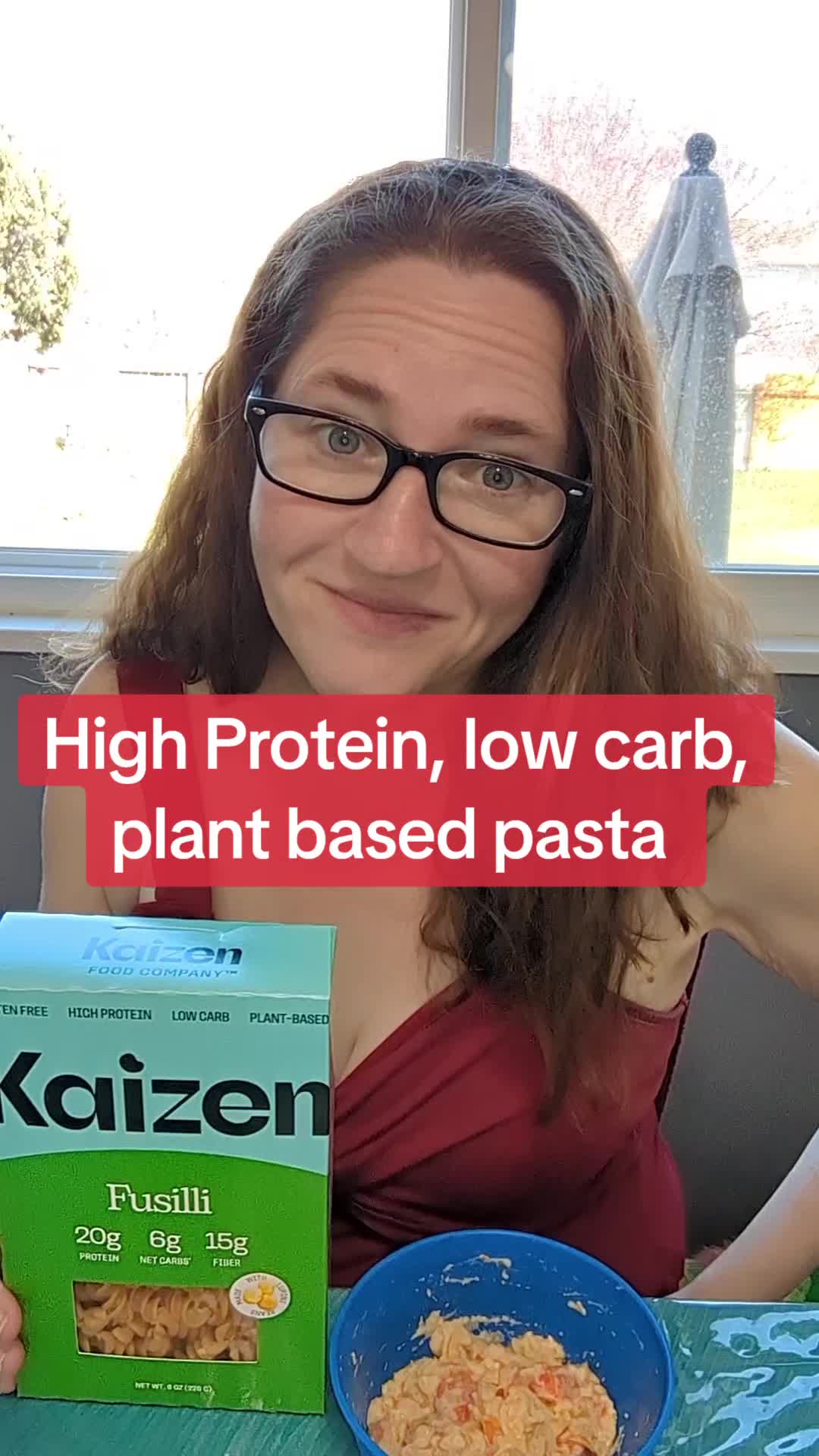 TikTok post by @marcyvvee for Kaizen Food Company. Caption reads: @Kaizen Food Company #bariatriccommunity [...].