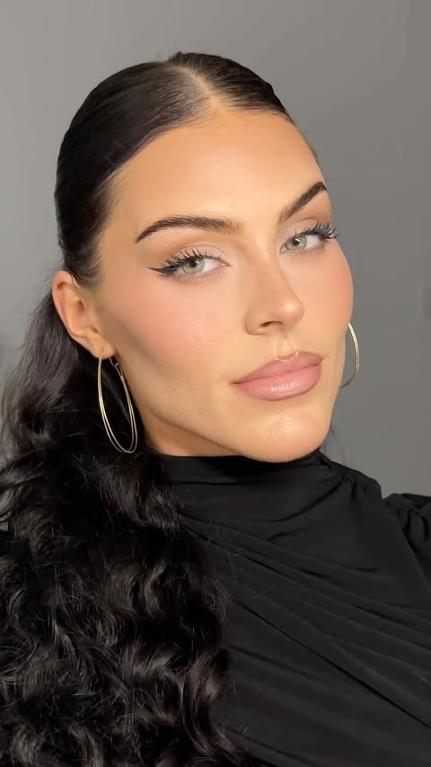 Instagram post by @maddiekrohn for Milani Cosmetics. Caption reads: [...] all night- even in humid Miami:....