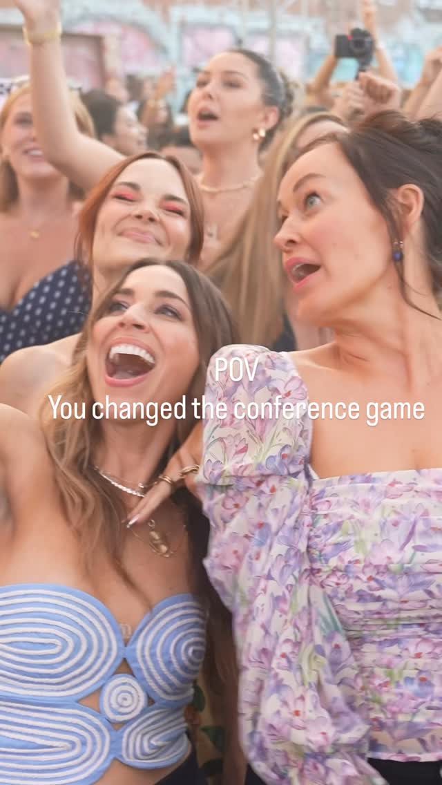 Instagram post by @jaclynrjohnson for Create & Cultivate. Caption reads: Started with an idea 💭 Took the risk 💥 Built the....