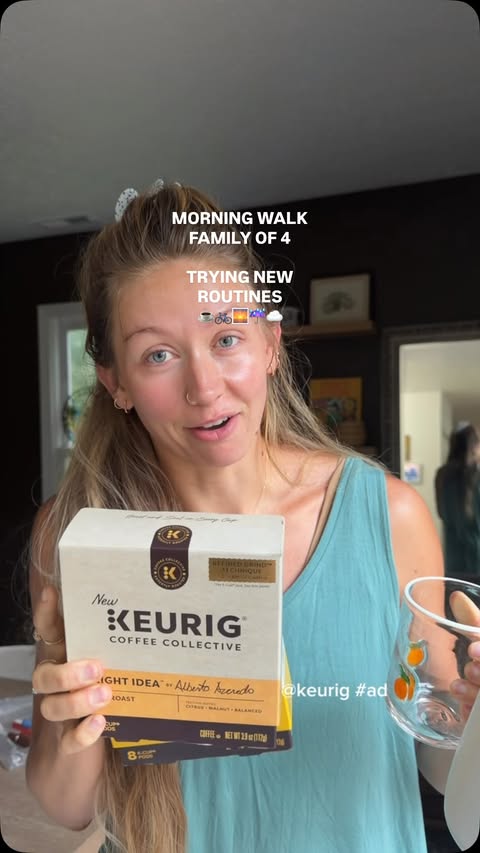 Instagram post by @brie_matthews for Keurig. Caption reads: [...] in us, too! We’ve been loving the new....