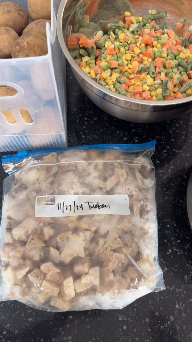 Instagram post by @harperhomestead for Wallaby Goods. Caption reads: Freeze-dried foods make it easy to be....