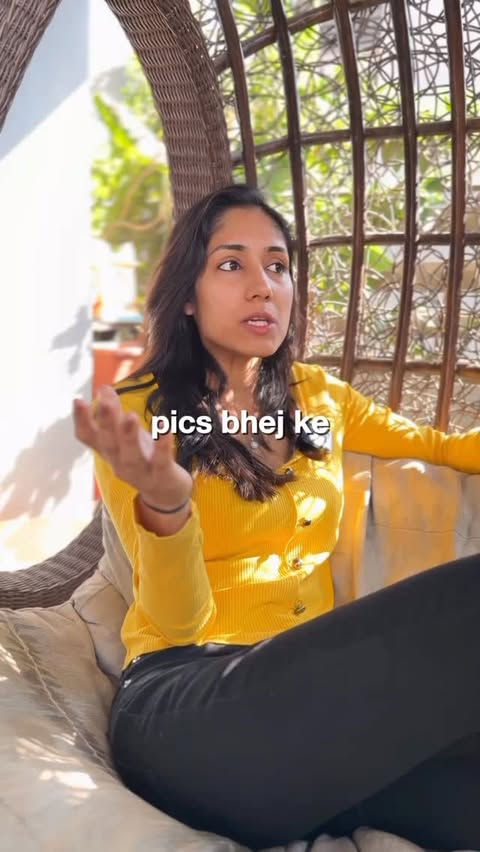 Instagram post by @casnehakejriwal for Binance. Caption reads: [...] 7 of the #IndiaTurnsYellow Challenge by....