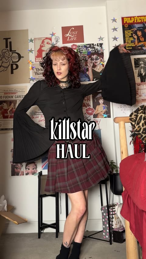 Instagram post by @philosofay for KILLSTAR. Caption reads: @killstar thank you so much for spoiling me !!!....