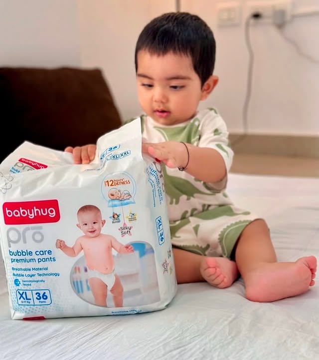 Instagram post by @the_accidental_soulmates for Babyhug. Caption reads: #collaboration with @babyhug @FirstcryIndia

With....