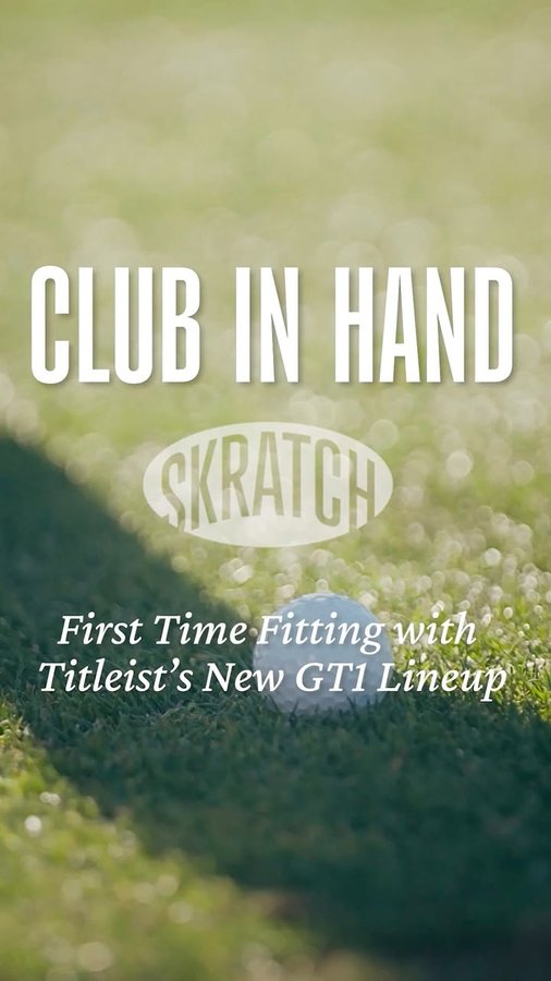 Instagram post by @rdsbarath for Titleist. Caption reads: [...] our ideal candidate, @dabarathgolf, to....