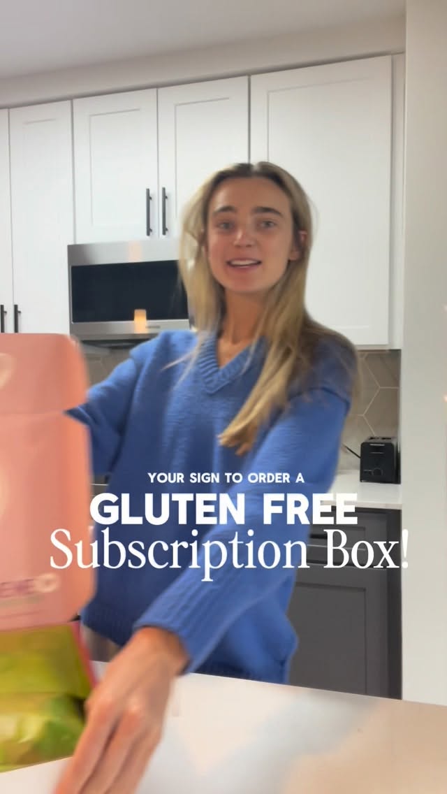Instagram post by an influencer for Love Me Gluten Free. Caption reads: [...] @lovemeglutenfree I’m most excited about....