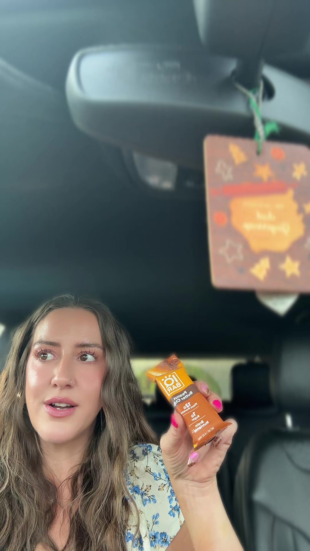 TikTok post by @kc201083 for IQBAR. Caption reads: [...] #tiktokmademebuyit #tiktok #protein #iqbars....