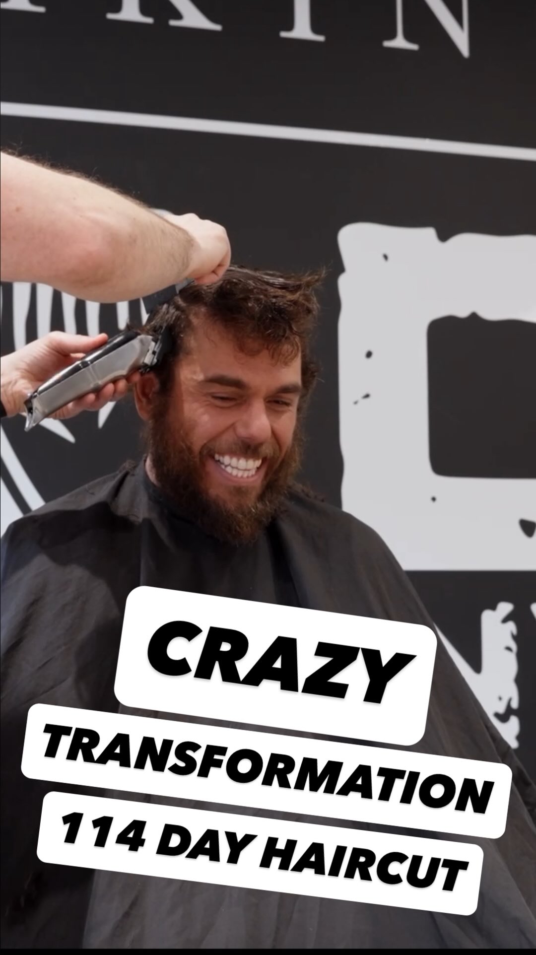 Instagram post by @rossedgley for Gym King. Caption reads: 1,000 miles + 114 days at sea + NO haircut = fresh....