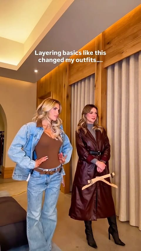 Instagram post by @allie_eklund for Aritzia. Caption reads: Aritzia basics are elite for building looks that....