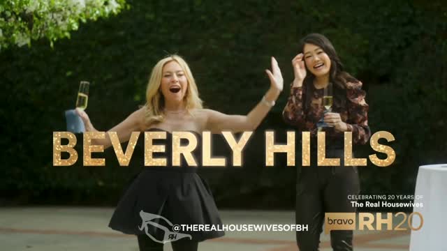 Instagram post by @therealhousewivesofbh for Peacock. Caption reads: [...] all new Sunday @ 9/8c only on @BravoTV....