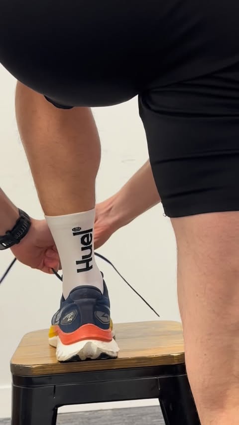 Instagram post by @pthawker for Huel. Caption reads: Fuelled by @huel Easy miles 🏃‍♂️ Electrolytes....