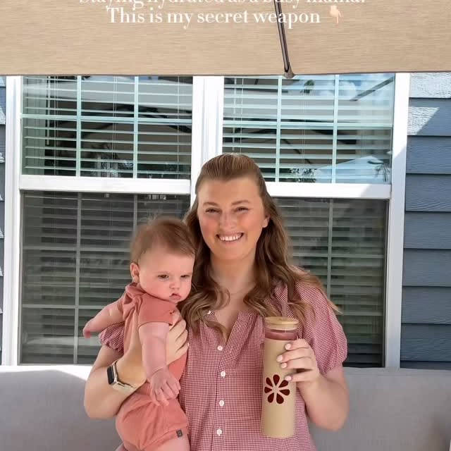 Instagram post by @sheslivingwell for Boobie Superfoods. Caption reads: [...] new Watermelon Yuzu flavor from....