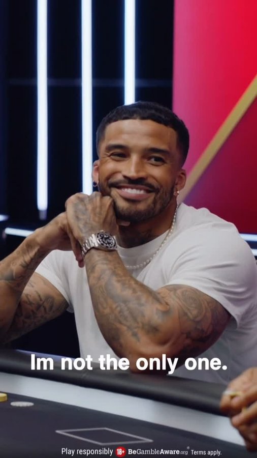 Instagram post by @mac_griffiths_ for PokerStars. Caption reads: My first live poker tournament took place at the....