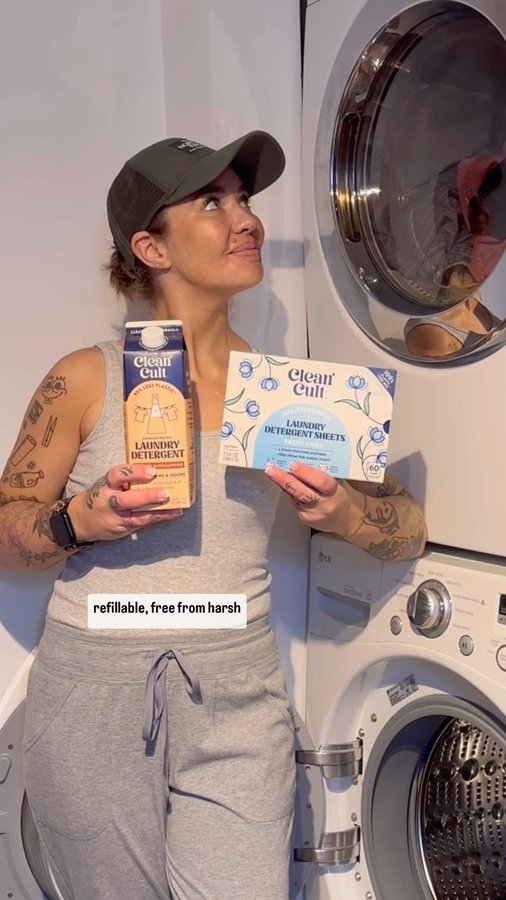Instagram post by @allisonscleanin for Cleancult. Caption reads: CLEAN CULT BAYBEE - Are you ready to Join the....