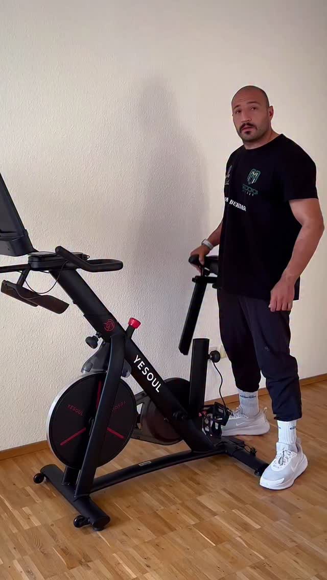 Instagram post by @mohammedbekdash_ for YESOUL FITNESS. Caption reads: Massive thank you to @yesoulfitness.official for....