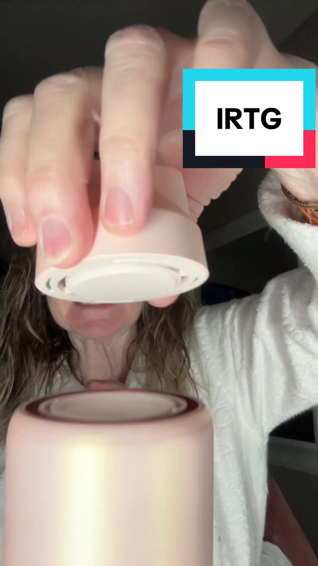 TikTok post by @juliemaui for TYMO Beauty. Caption reads: [...] #juliescurlers #hair @TYMO BEAUTY US.