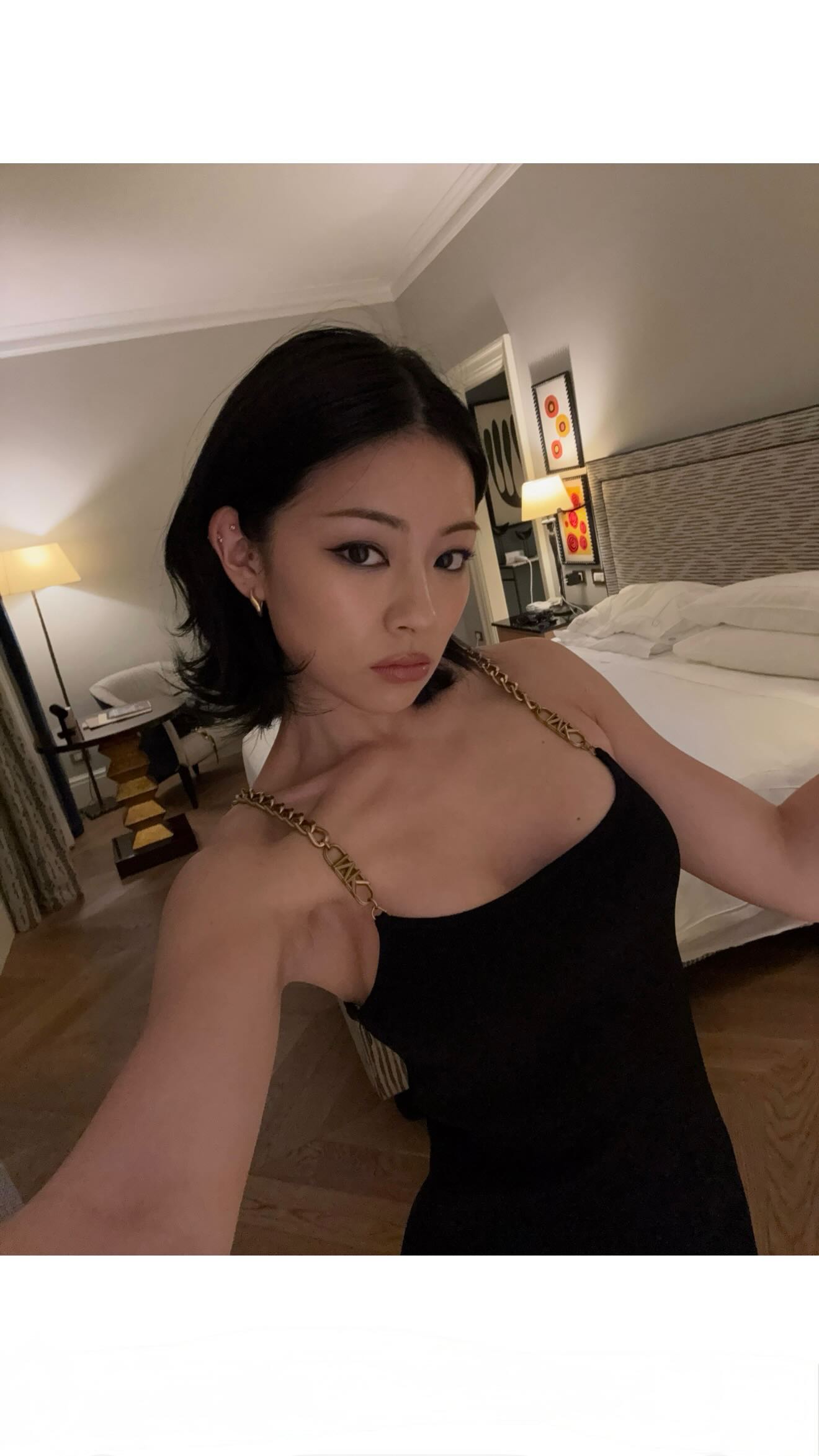 Instagram post by @tingting_lai for Michael Kors. Caption reads: my first time in Rome, grazieeee @michaelkors....