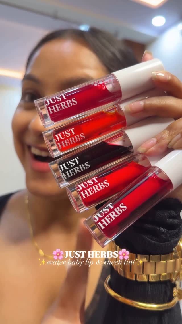 Instagram post by @koyal4736 for Just Herbs. Caption reads: Comment for “link”✨

✨️Sheer, buildable....