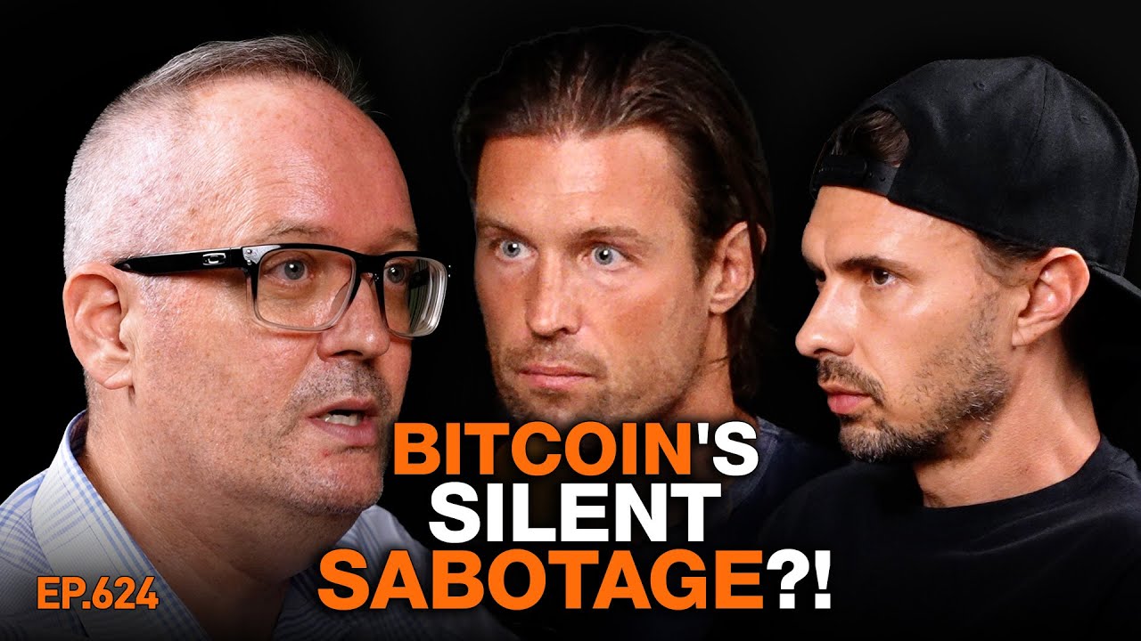 YouTube post by @RobertBreedlove22 for Jawzrsize. Caption reads: Core vs Knots — Is Bitcoin Being SABOTAGED From....