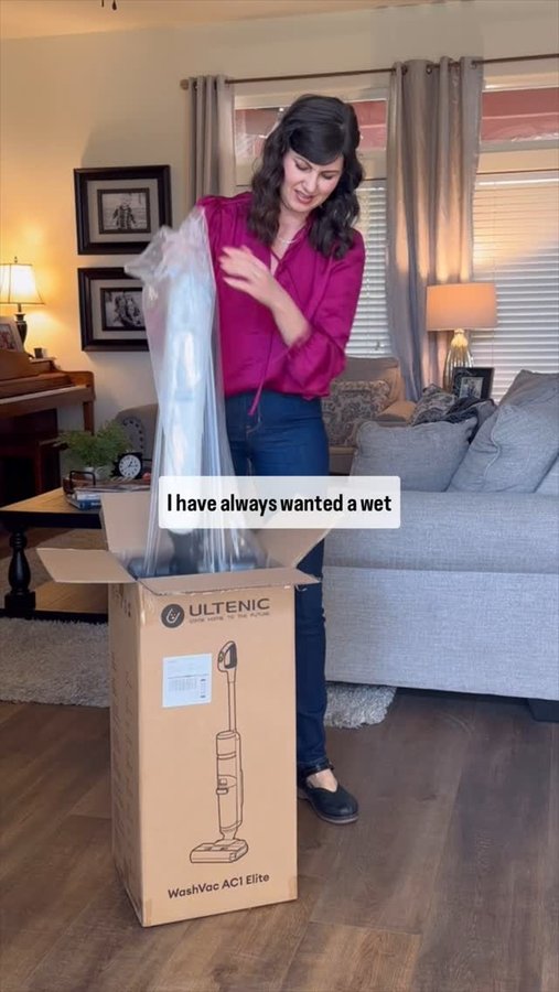 Instagram post by @homemaker.on.a.budget for Ultenic. Caption reads: Comment WET for a special link to purchase your....