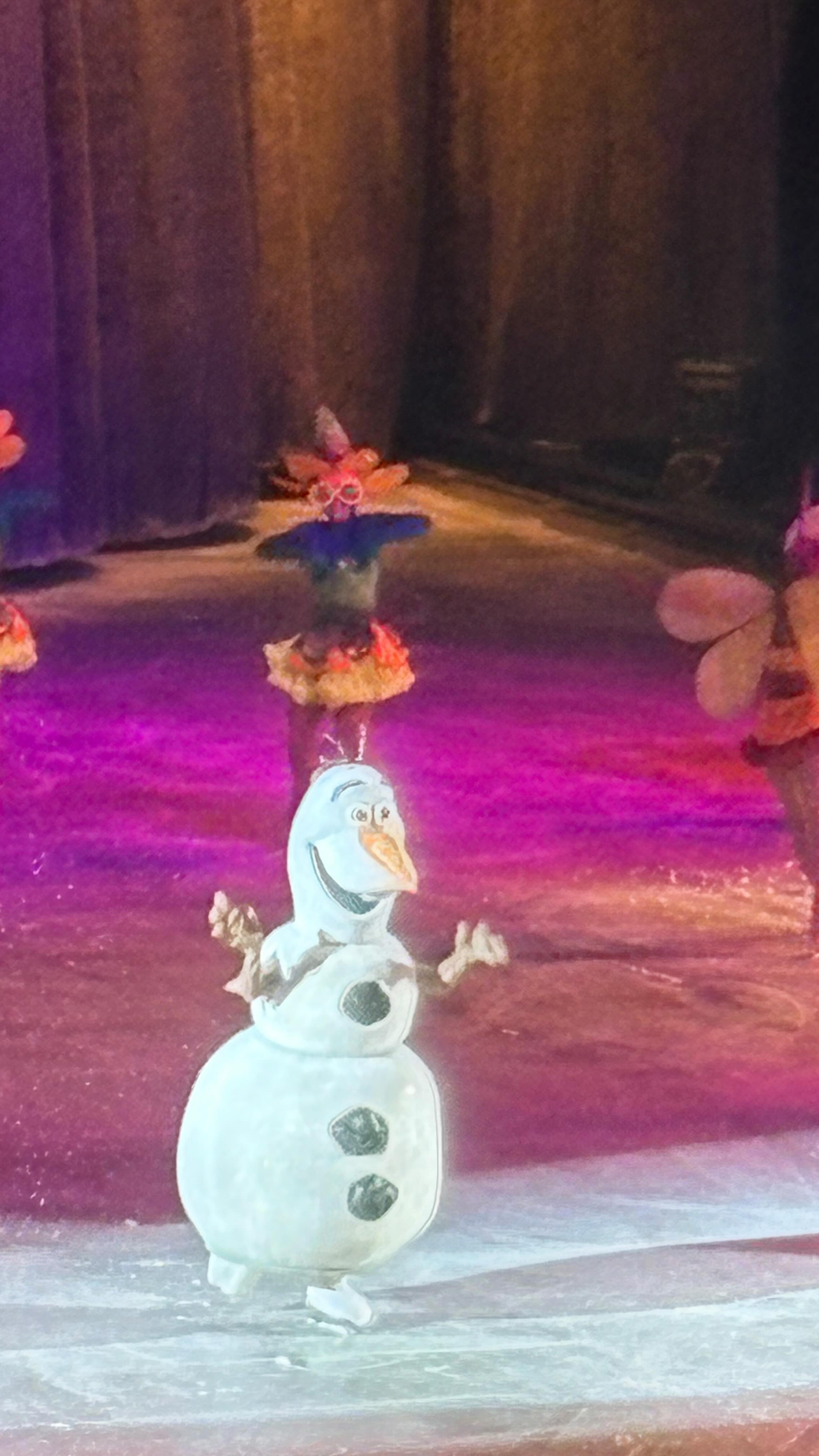 Instagram post by @hellomissemma for Disney On Ice. Caption reads: @disneyonice is back, and my heart is so full....