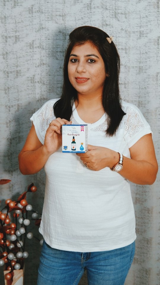 Instagram post by @making_ourlife_matter for Nature Sure. Caption reads: Say goodbye to uneven skin with the power of....