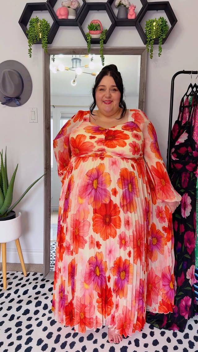 Instagram post by @curvy_chronicles for Ulla Popken. Caption reads: [...] 2? Which of these absolutely stunning....