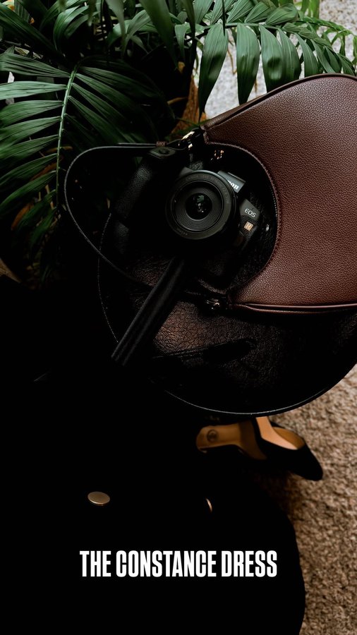 Instagram post by @sarie_trumiller for The Main Street Exchange | Gordonville PA. Caption reads: Styling the ✨CONSTANCE DRESS ✨ from....