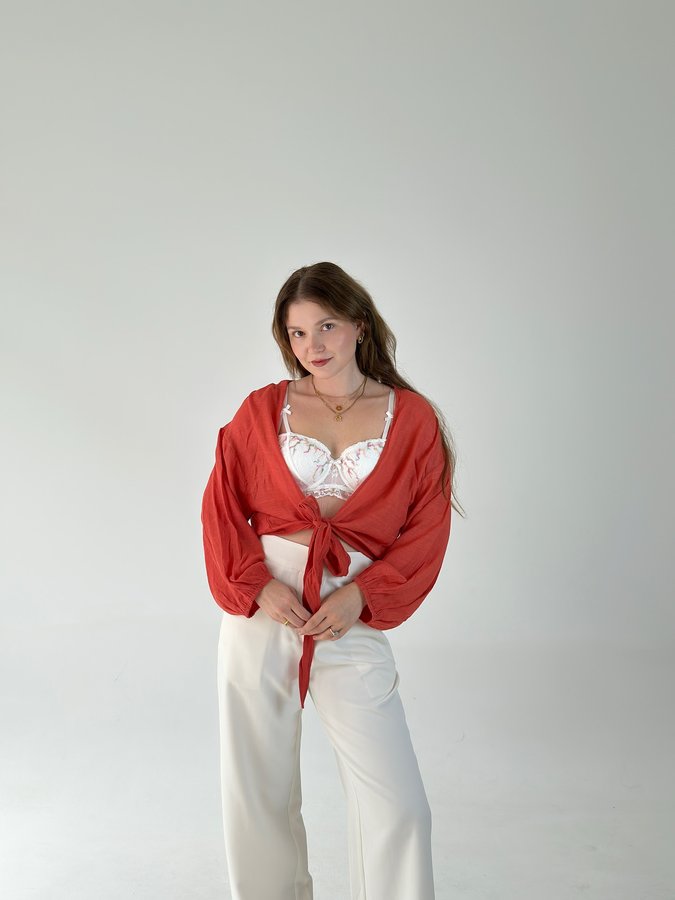 Instagram post by @tika.creator for UCA Lingerie. Caption reads: Love the details of the bra🩷.