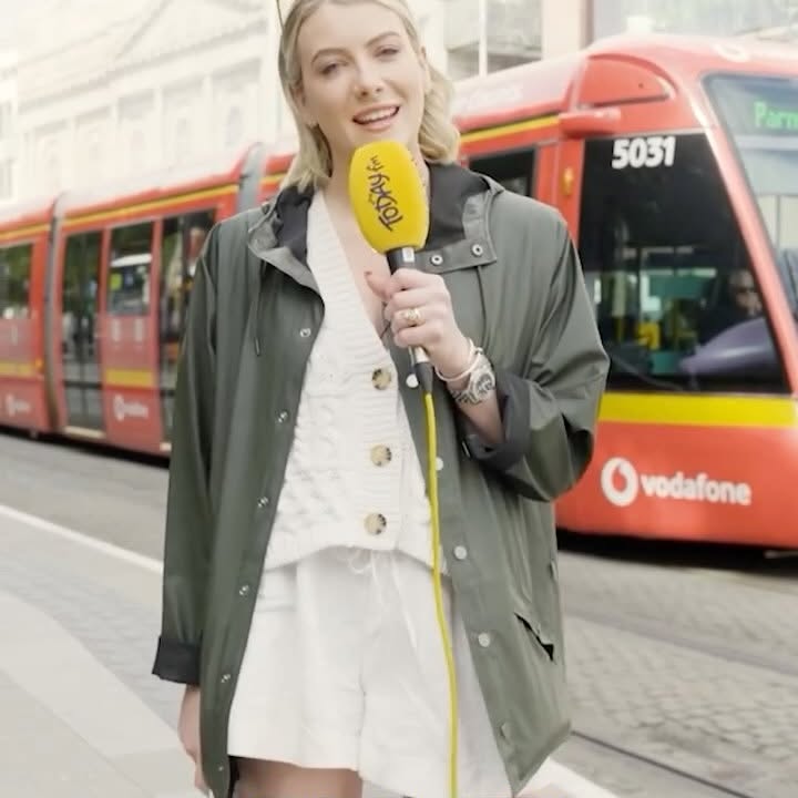 Instagram post by @todayfm for Vodafone. Caption reads: Let’s play Finish The Lyric! 🎶
 
Louise recently....